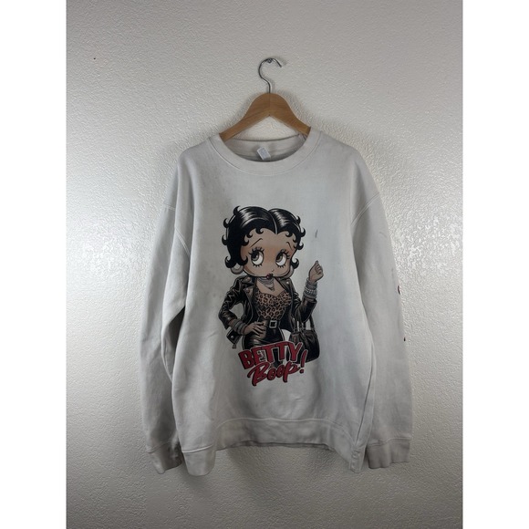 Betty Boop Graphic Crewneck Sweatshirt – XL - Picture 1 of 11